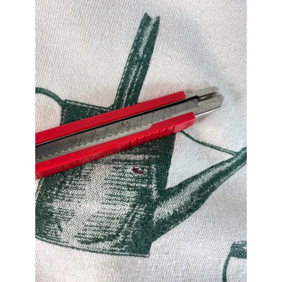 Gardening Tools AOP 90s Vintage Tshirt Size L Made In USA *No Tag* - Picture 5 of 7